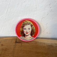 Load image into Gallery viewer, 3 Vintage Pin Up Compact Mirror, Movie Film Stars, Hollywood Actress, Art Deco Handbag Piece
