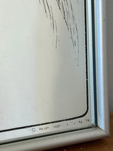 Load image into Gallery viewer, Vintage Alphonse Mucha Art Nouveau Mirror, Christmas Noel 1903 Picture, Beautiful Advertising Piece
