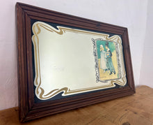 Load image into Gallery viewer, A beautiful Art Deco mirror is a popular decorative print that depicts a woman, sometimes referred to as a "flapper girl," in a 1920s aesthetic.
