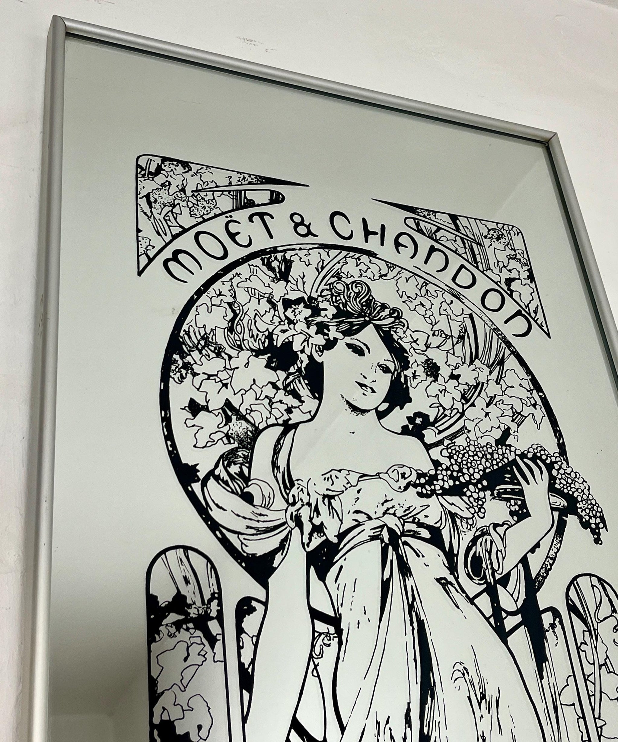 Art Nouveau Moët & Chandon - Le Festival Du Champagne Mirror