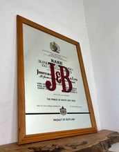 Load image into Gallery viewer, Vintage J&amp;B Rare Scotch Whisky Advertising Mirror, Pub and Bar Collectable

