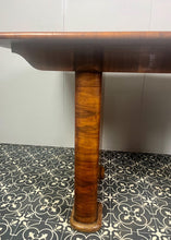Load image into Gallery viewer, 1930’s Vintage Art Deco Burr Walnut Dining Table, Period Furniture
