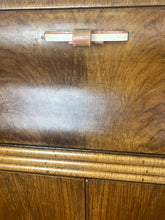 Load image into Gallery viewer, 1930s Antique Art Deco Metaphoric Cocktail Drinks Cabinet
