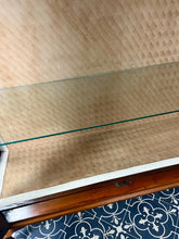 Load image into Gallery viewer, 1930’s Walnut Mahogany Antique Art Deco Cocktail Display Cabinet
