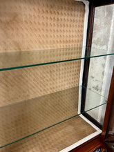 Load image into Gallery viewer, 1930’s Walnut Mahogany Antique Art Deco Cocktail Display Cabinet
