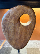 Load image into Gallery viewer, Mid-century Style Abstract Wooden Sculpture, referred to as a Teardrop
