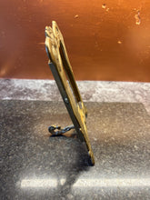 Load image into Gallery viewer, This ornate picture frame is a classic example of Art Nouveau design, likely dating from the early 20th century (c. 1900) or a later mid-century revival. It features characteristic organic, flowing lines and a stylized female figure integrated into the side of the frame.
