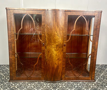 Load image into Gallery viewer, 1930’s Walnut Art Deco Vintage Cocktail Cabinet
