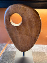 Load image into Gallery viewer, Mid-century Style Abstract Wooden Sculpture, referred to as a Teardrop
