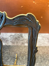 Load image into Gallery viewer, This ornate picture frame is a classic example of Art Nouveau design, likely dating from the early 20th century (c. 1900) or a later mid-century revival. It features characteristic organic, flowing lines and a stylized female figure integrated into the side of the frame.
