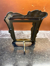 Load image into Gallery viewer, This ornate picture frame is a classic example of Art Nouveau design, likely dating from the early 20th century (c. 1900) or a later mid-century revival. It features characteristic organic, flowing lines and a stylized female figure integrated into the side of the frame.
