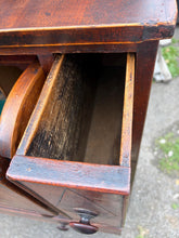 Load image into Gallery viewer, Beautiful Georgian Mahogany Inlaid Secretaire Bookcase, Classic 18th Century British Furniture Desk Design
