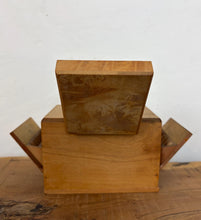 Load image into Gallery viewer, Art Deco Mid Century Modern Burr Walnut Cigarette Smokers Cabinet
