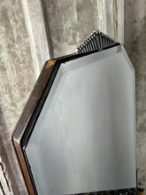 Load image into Gallery viewer, This original full-length 1930s Art Deco Cheval Mirror balances industrial function with vintage charm, making it a stellar statement piece for retail outfitting or home dressing rooms.
