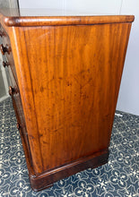 Load image into Gallery viewer, Superb Vintage Interwar Mahogany Campaign Trunk Chest, Linen Bedding Storage, Drawer Cabinet by Walter Carter for Harrods Ltd – c.1920s
