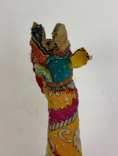 Load image into Gallery viewer, Vintage Indian Folk Art Patchwork Textile Giraffe Sculpture
