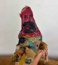 Load image into Gallery viewer, Vintage Indian Folk Art Patchwork Textile Giraffe Sculpture
