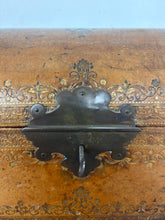 Load image into Gallery viewer, An exceptional and highly decorative 19th-century Spanish domed coffer, expertly wrapped in richly patinated leather.
