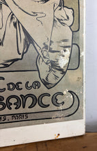 Load image into Gallery viewer, Rare 1930s Vintage Alphonse Mucha La Dame aux Camélias Lithograph Poster, Art Nouveau
