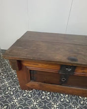 Load and play video in Gallery viewer, Antique Korean Ssal-Duiji ( Rice Chest ) Late 19th to Early 20th Century, Historical Asian Furniture, Table Trunk
