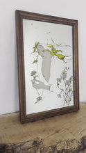 Load and play video in Gallery viewer, Vintage Susan Obrant - She Loves Me art nouveau mirror, wall art, picture, artwork
