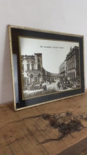 Load and play video in Gallery viewer, Incredible mid-century old London mirror, The Quadrant, Regent Street, history picture, advertising, tourism collectable

