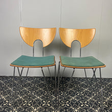 Load image into Gallery viewer, Stylish Vintage German Designer Mikado Dining Chairs By Walter Leeman For Kusch + Co, Mid-Century Modern, Retro Furniture
