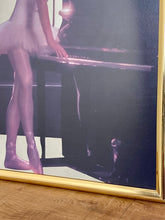 Load image into Gallery viewer, Wonderful vintage art nouveau, ballerina, ballet decorative mirror, collectibles piece, dancing picture, romantic gift, interior design
