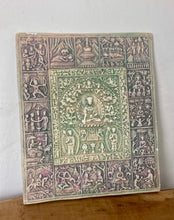 Load image into Gallery viewer, Beautiful early to mid 20th century Buddhist plaque, tile, East Asia ceramics, sculpture, art work
