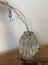 Load image into Gallery viewer, Vintage Laura Ashley crystal pendant, chandelier, ceiling light, collectibles piece

