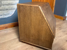 Load image into Gallery viewer, Wonderful antique 19th century oak desk cabinet writing slope

