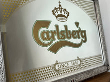 Load image into Gallery viewer, Vintage Carlsberg Collector’s Edition Pub Mirror, advertising, wall art, pub and bar collectible
