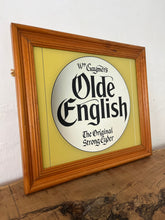 Load image into Gallery viewer, Wm Gaymer’s Old English Cider Cyder mirror, advertising, wall art, man cave, she shed, brewery, bar, pub memorabilia
