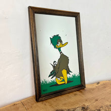 Load image into Gallery viewer, Famous cartoon art by M. Webb features a cheeky duck in vibrant tones, making it a perfect addition to any child&#39;s room decor.
