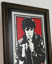 Load image into Gallery viewer, Vintage pop art Elvis Presley mirror, music collectable, rock and roll, the king, Americana, memorabilia
