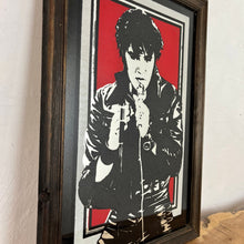 Load image into Gallery viewer, Vintage pop art Elvis Presley mirror, music collectable, rock and roll, the king, Americana, memorabilia

