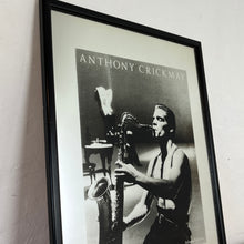 Load image into Gallery viewer, Stunning vibrant Jazz Serenade by Anthony Crickmay&#39;s vintage mirror was one of several atmospheric black and white posters published by the commercial company Athena.
