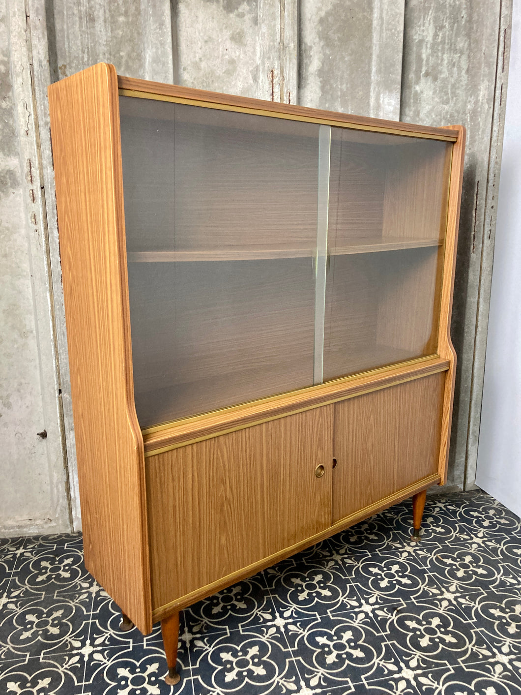 Stylish retro bookcase teak furniture, Denmore London