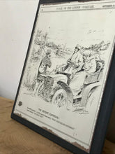 Load image into Gallery viewer, Vintage Punch Edwardian magazine London humorous mirror
