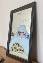 Load image into Gallery viewer, Vintage Vogue magazine  cover Art Deco mirror winter advertising collectible early February 1919

