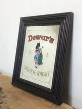 Load image into Gallery viewer, Wonderful vintage Dewars scotch whisky mirror advertising collectibles piece food and drink

