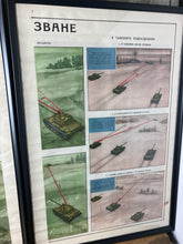 Load image into Gallery viewer, Vintage Original Military Poster Tank Poster Picture Communism Eastern European
