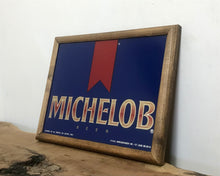 Load image into Gallery viewer, Vintage Michelob Detroit American mirror beer lager collectibles advertising piece
