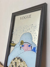 Load image into Gallery viewer, Vintage Vogue magazine  cover Art Deco mirror winter advertising collectible early February 1919
