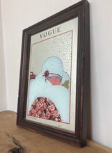 Load image into Gallery viewer, Vintage Vogue mirror winter Art Deco collectible advertising early February
