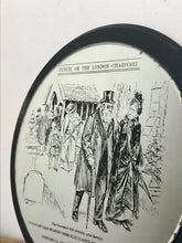 Load image into Gallery viewer, Vintage Punch magazine London humorous mirror plaque collectible Edwardian advertising piece
