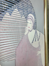 Load image into Gallery viewer, Stunning Vintage Lillian Shao The Mist art deco mirror collectible piece

