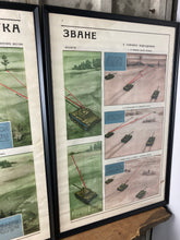 Load image into Gallery viewer, Vintage Original Military Poster Tank Poster Picture Communism Eastern European
