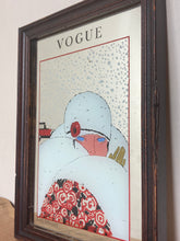 Load image into Gallery viewer, Vintage Vogue mirror winter Art Deco collectible advertising early February
