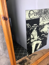 Load image into Gallery viewer, Vintage Cadbury Cocoa original advertising mirror chocolates food and drink collectible piece
